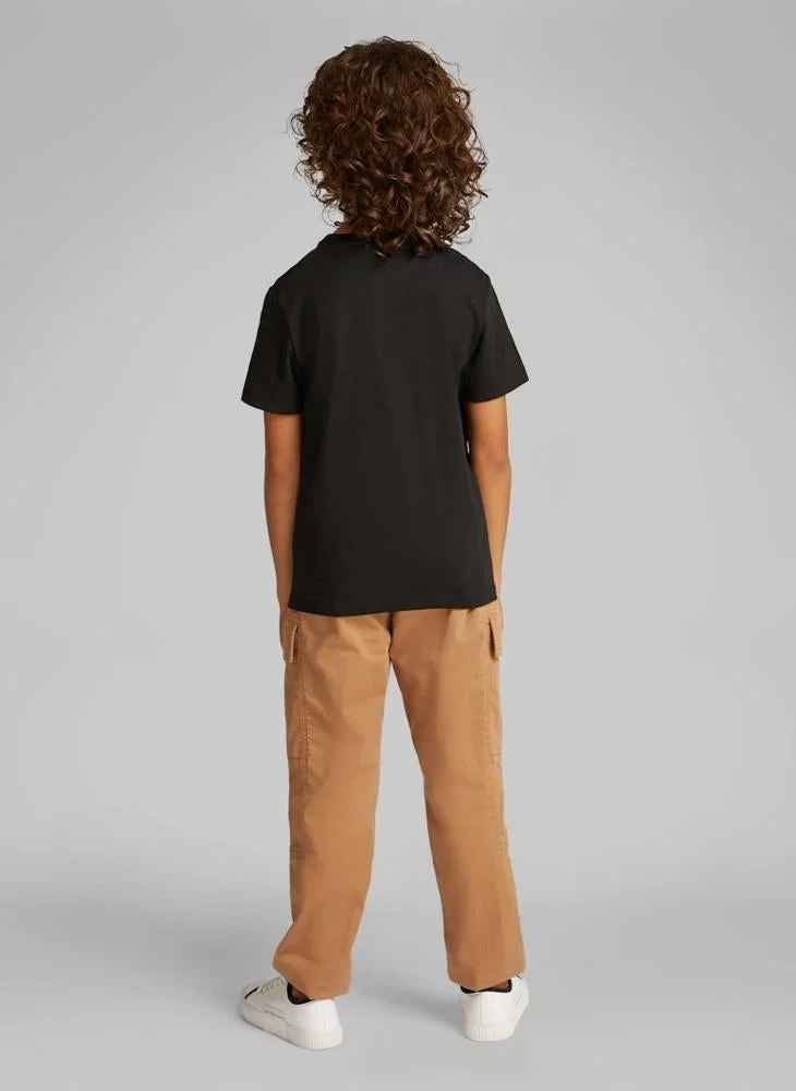 Calvin Klein Jeans Kids Graphic Crew Neck T-Shirt